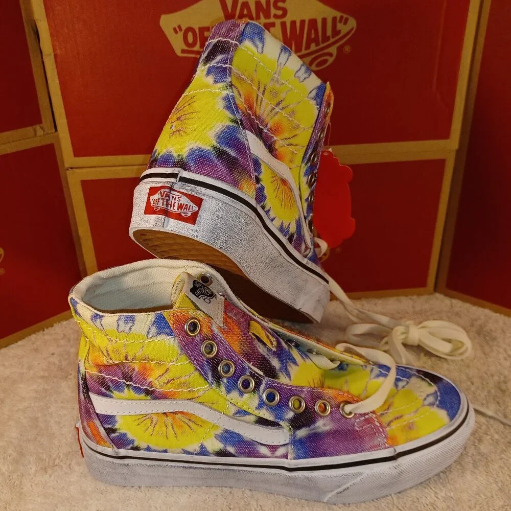 Vans Men's 5.5/Women's 7 Sk8-Hi Tie Dye VN0A4U1619X